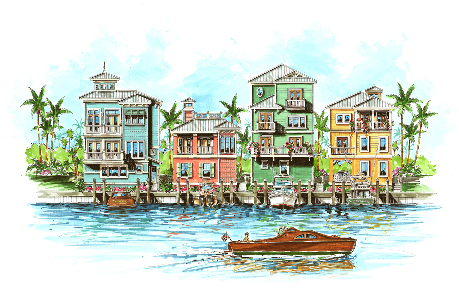 Funky Fish Houses
