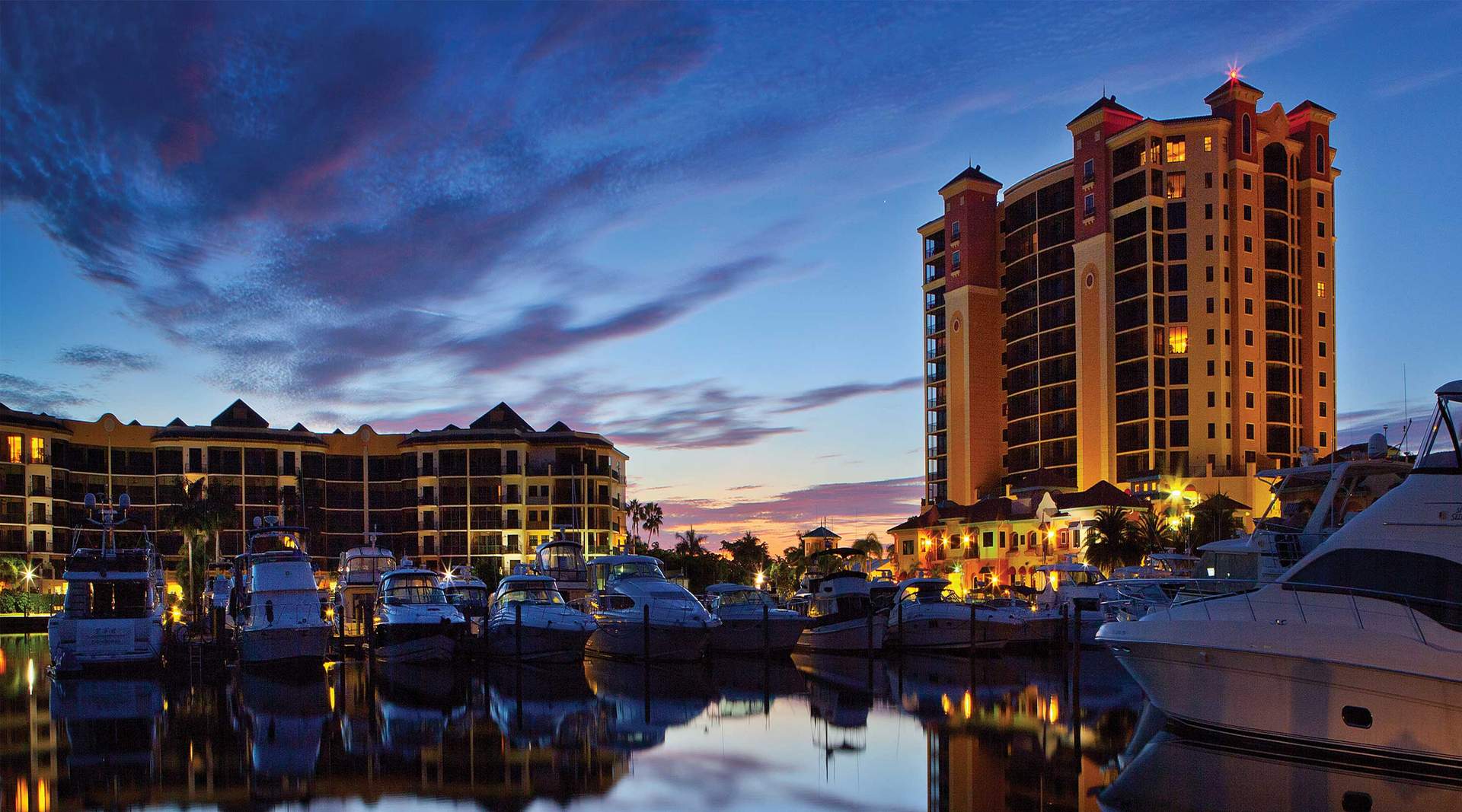 Marina at Night